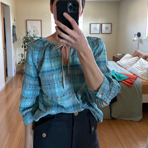 Ace&Jig Rosa top in Sky - Picture 1 of 1